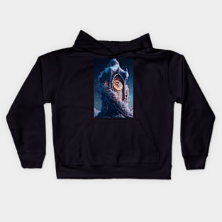 Grimfrost Eternal Clock Kids Hoodie